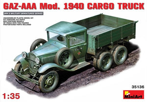 MiniArt 35136 GAZ-AAA Mod.1940. Camion cargo (1/35)