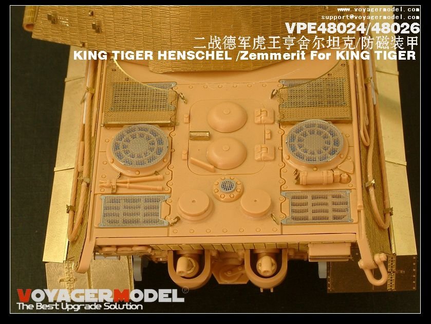 Voyager Model VPE48024 KING TIGER HENSCHEL 1/48 – Bild 8