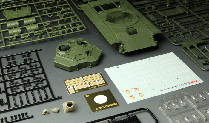 Meng Model TS-006 Russian Main Battle Tank T-90 1/35 – Bild 11