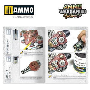 Ammo of Mig 6922 AMMO WARGAMING UNIVERSE Book 03 - Weathering Combat Armour (English, Castellano, Polski) – zdjęcie 4