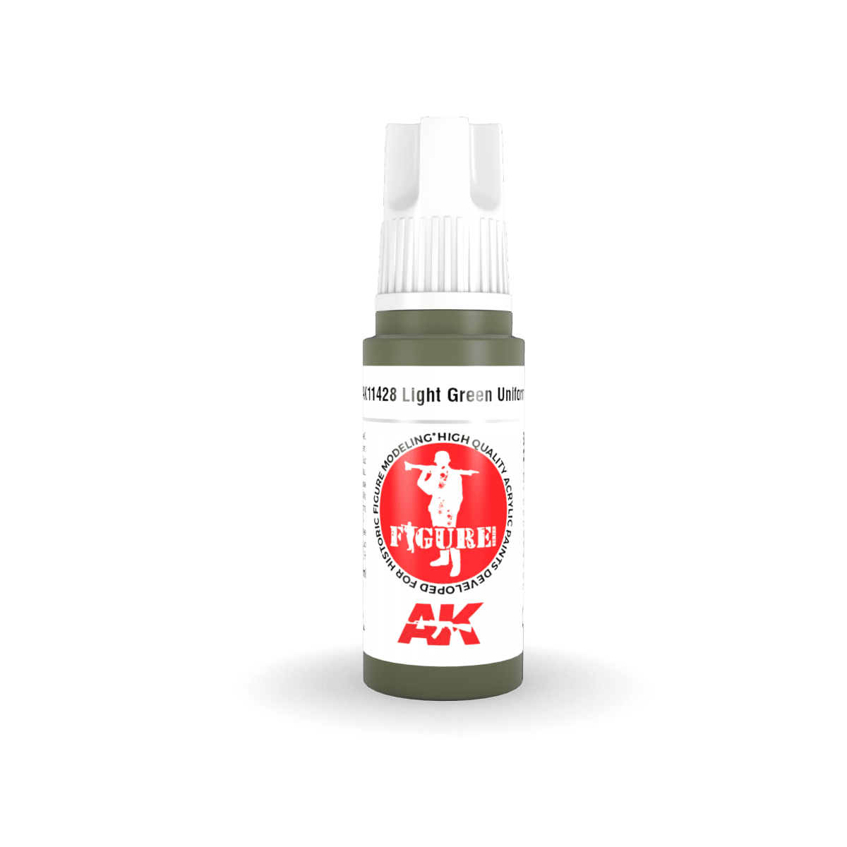 AK Interactive AK11428 Light Green Uniform 17ml – imagen 3