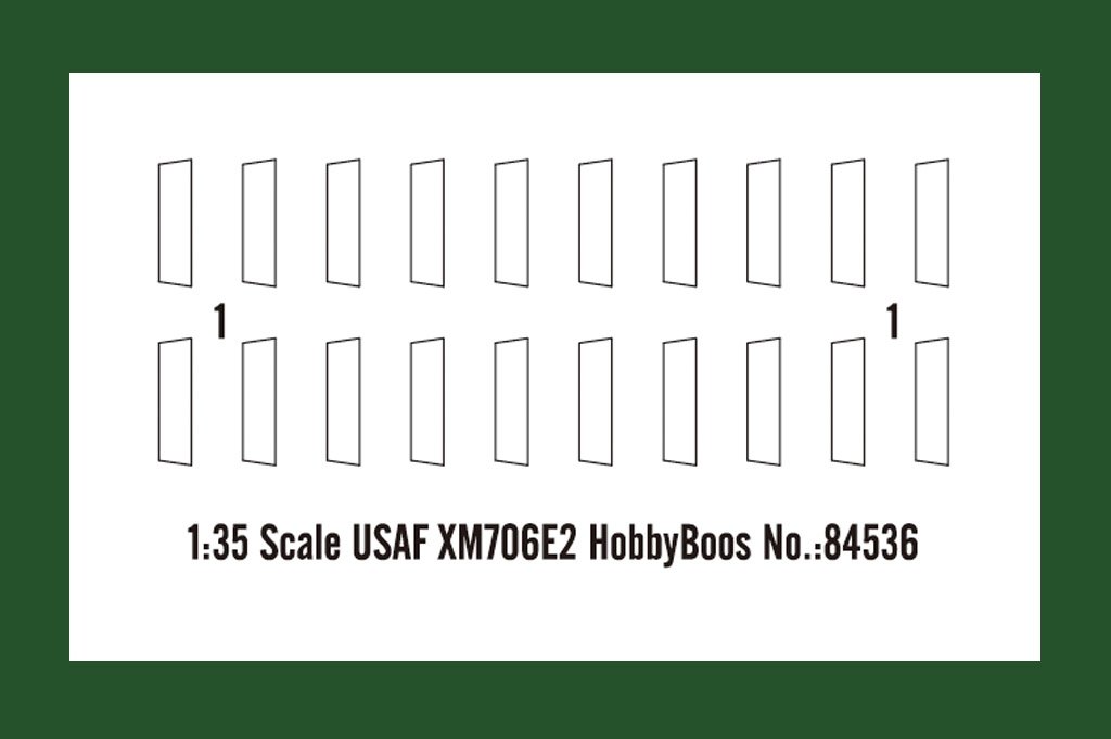 Hobby Boss 84536 USAF XM706E2 1/35 – imagen 3