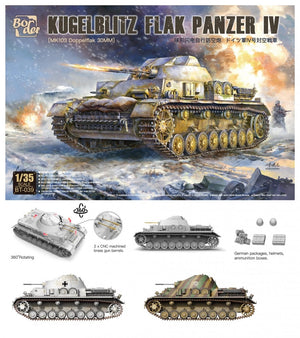 Modèle frontalier BT-039 Kugelblitz Flak Panzer IV (MK103 Doppelflak 30mm) 1/35 – image 2