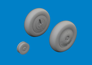 Eduard 6481115 Lysander wheels AIRFIX 1/48 – zdjęcie 3