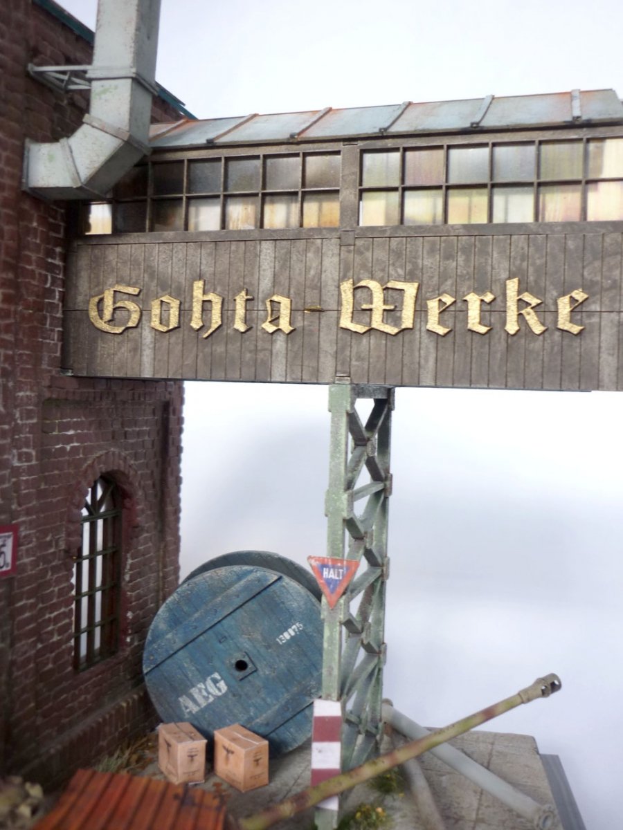 RT-Diorama 35288 Diorama-Base : &amp;quot;Gohta Werke&amp;quot; 1/35  – image 13