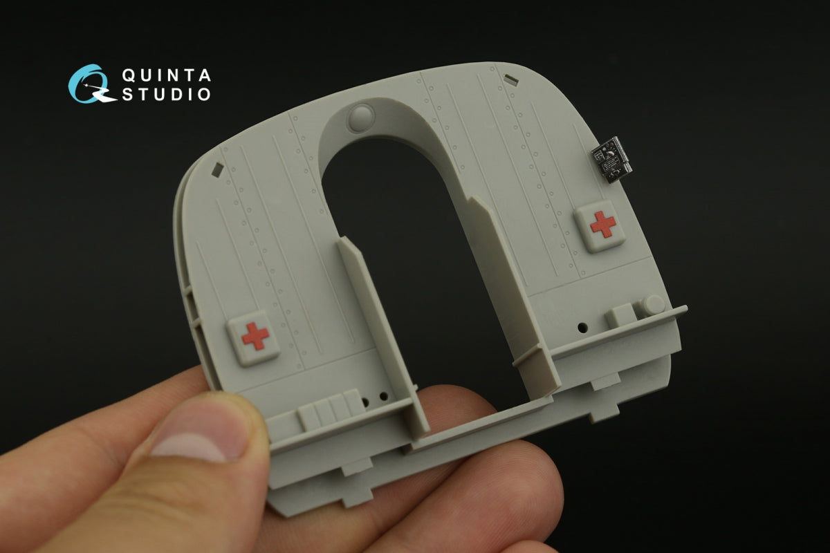 Quinta Studio QD35110 Mi-17 3D-Printed coloured Interior on decal paper (Trumpeter) 1/35 – immagine 10