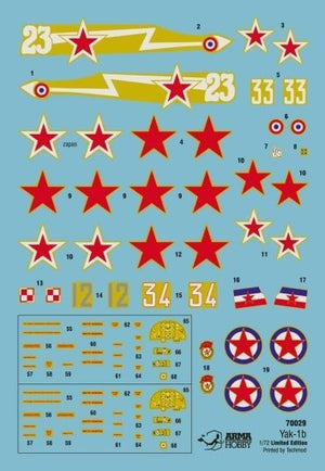 Arma Hobby 70029 Yakovlev Yak-1b en service allié 1/72 – image 2
