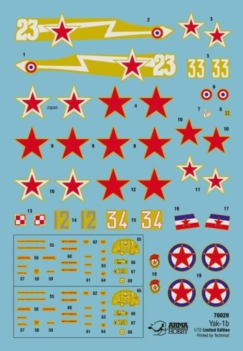 Arma Hobby 70029 Yakovlev Yak-1b en service allié 1/72 – image 2