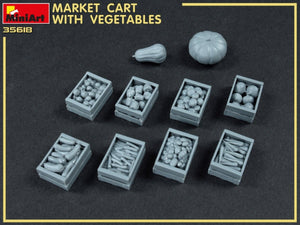 MiniArt 35623 MARKET CART WITH VEGETABLES 35623 1/35 – immagine 6
