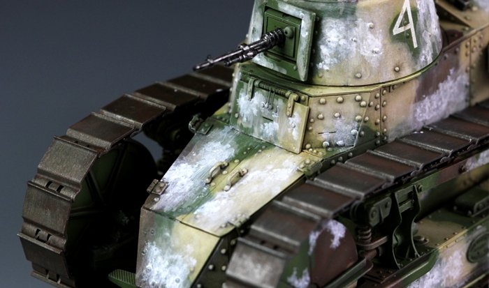 Meng Models TS-008 French FT-17 Light Tank (Cast Turret) 1/35 – zdjęcie 3
