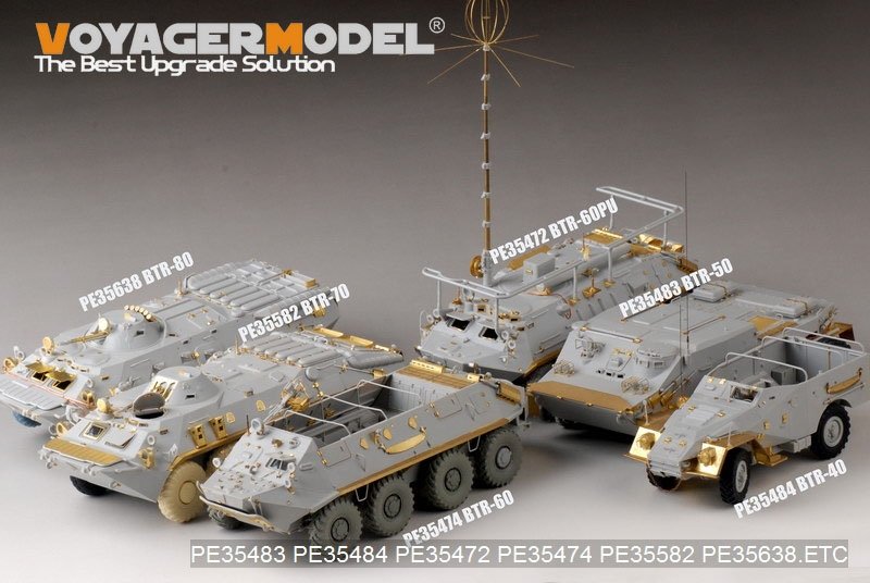 Voyager Model PE35472 Mordern Russian BTR-60PU for TRUMPETER 01576 1/35 – immagine 18