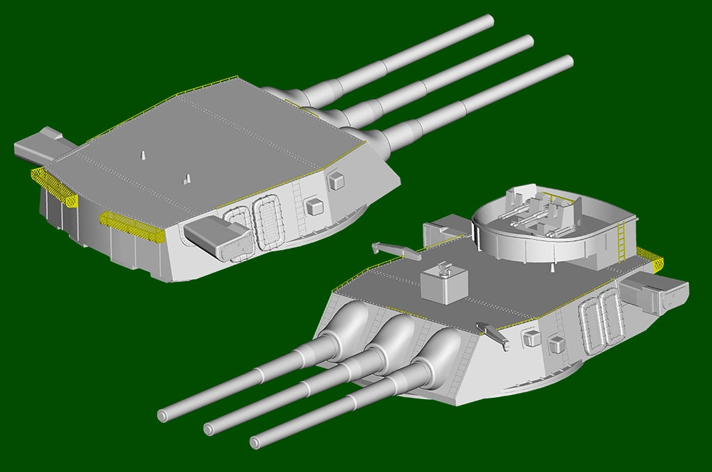 Trumpeter 05373 USS Ohio BB-68 1/350 – Bild 9