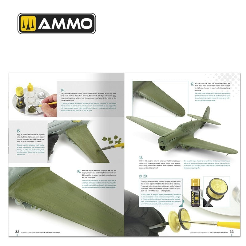 Ammo by Mig 6301 Scale Modeling for Beginners Vol. 2: Paint &amp;amp; Weathering (Bilingual) – immagine 12