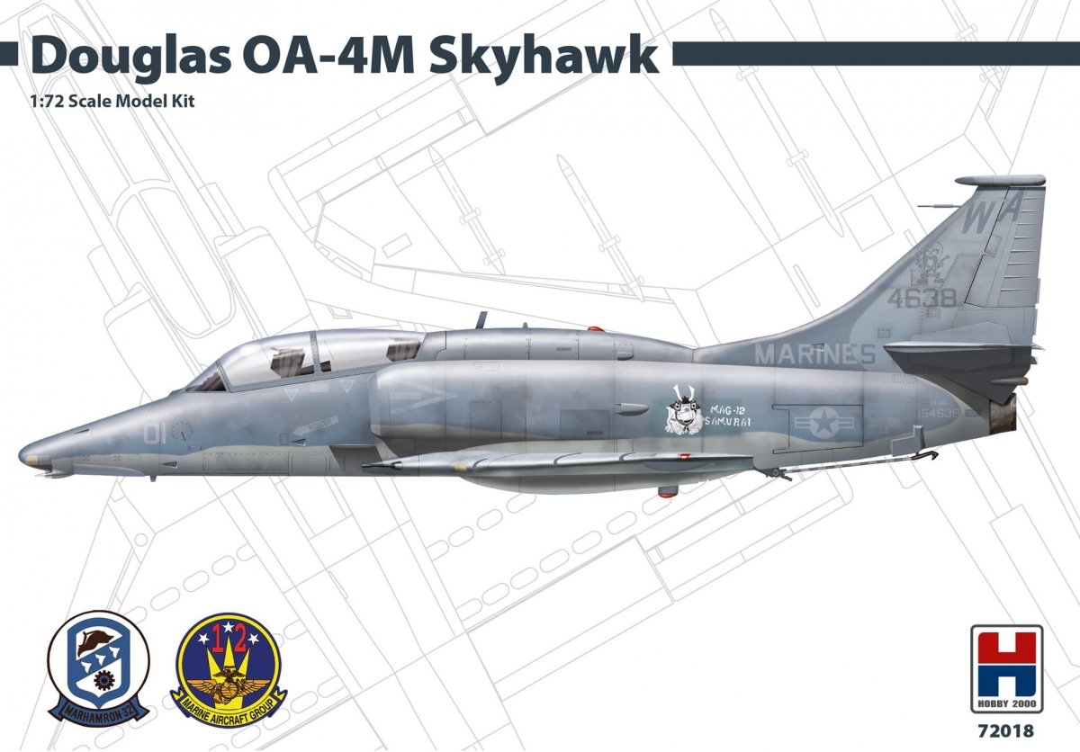 Hobby 2000 72018 Douglas OA-4M Skyhawk Samurai 1/72
