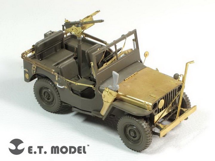E.T. Model E35-126 WWII U.S. Willys MB Jeep (For TAMIYA 35219) 1/35 – immagine 4