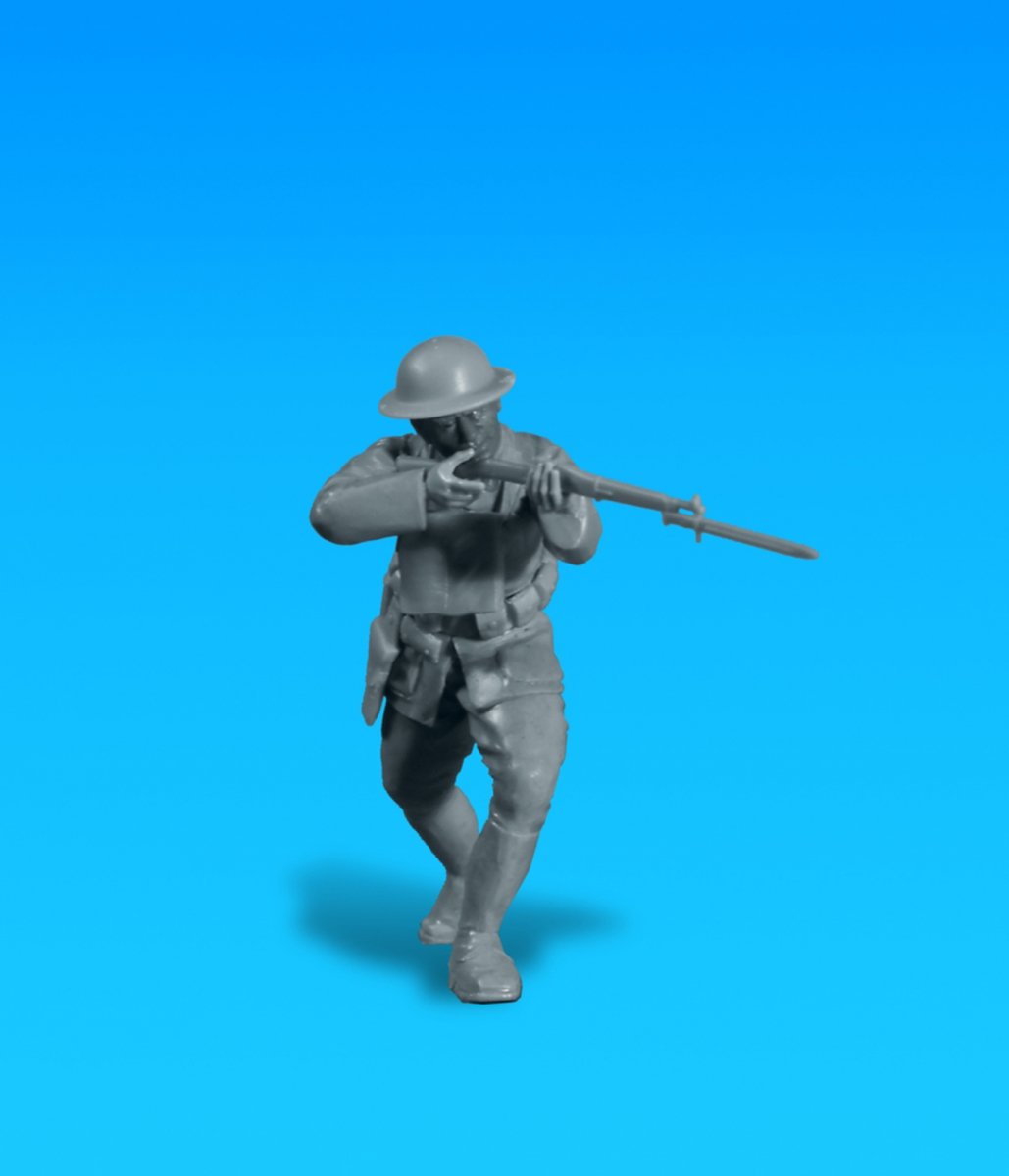 ICM 35693 US Infantry (1918) (4 figures) 1/35 – image 7
