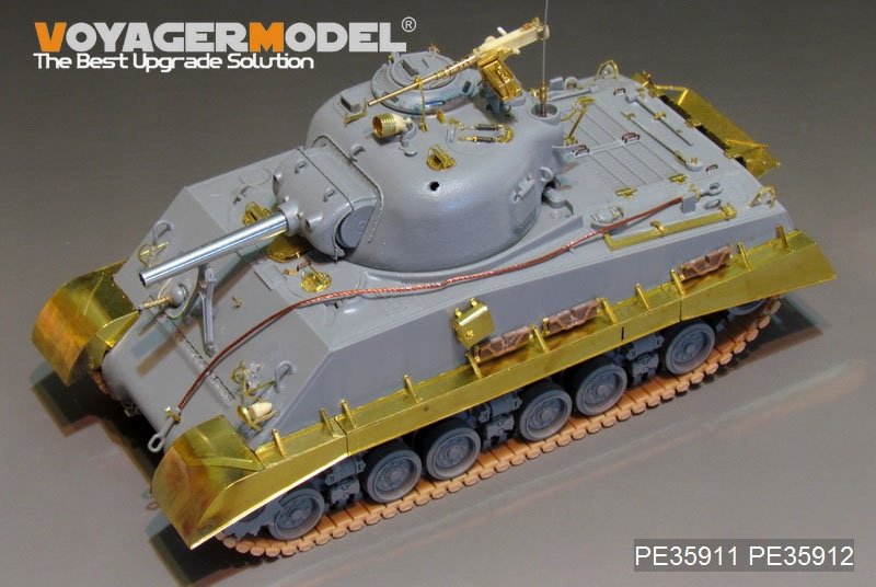 Voyager Model PE35911 WWII US M4A3(105mm) HVSS Basic for DRAGON 1/35 – immagine 5