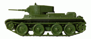 Zvezda 6129 Soviet Light Tank BT-5 1/100 – immagine 4