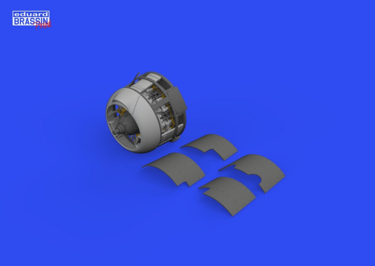 Eduard SIN648105 F4F-3 w/ early engine ADVANCED EDUARD 1/48 – imagen 7
