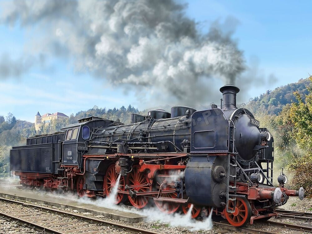 Revell 02167 Schnellzuglokomotive BR 18 505 z Tender 2&amp;#39;3&amp;#39; T38 1/87 – imagen 3