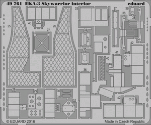 Eduard 49761 EKA-3 Skywarrior interior TRUMPETER 1/48 – Bild 2