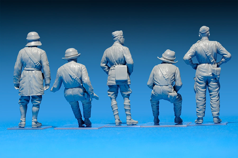 MiniArt 35500 Italian Tank Crew. Resin Heads 1/35 – immagine 3