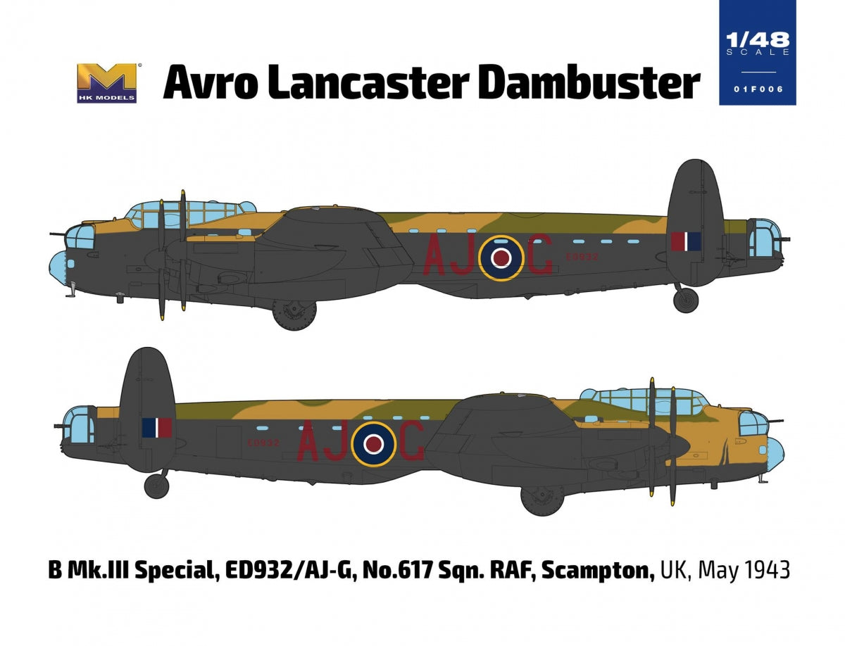 HK Models 01F006 Avro Lancaster &amp;quot;Dambuster&amp;quot; 1/48 – image 4