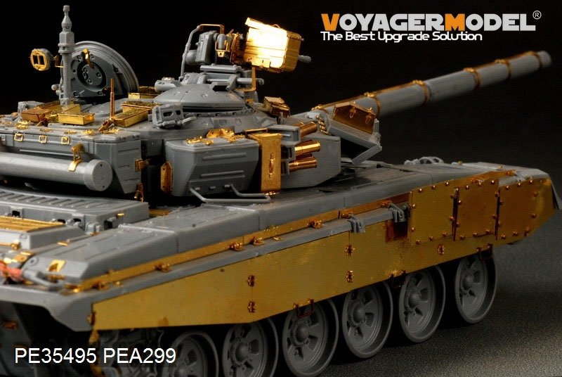 Maquette Voyager PE35495 Char de combat principal russe moderne T-90 (modèle de base pour Zvezda 3573, échelle 1/35) – image 7