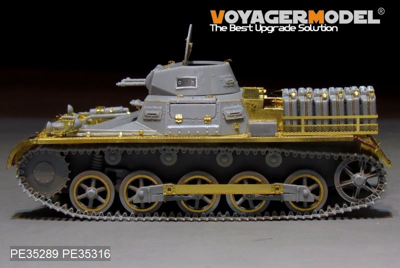 Voyager Model PE35289 WWII German Pz.Kpfw.I Ausf. B DAK version basic (For DRAGON 6207) 1/35 – zdjęcie 5