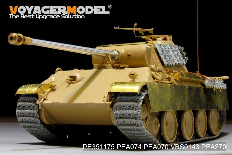 Voyager Model PE351175 WWII German Panther G early ver.Basic (For HOBBYBOSS 84551) 1/35 – immagine 2