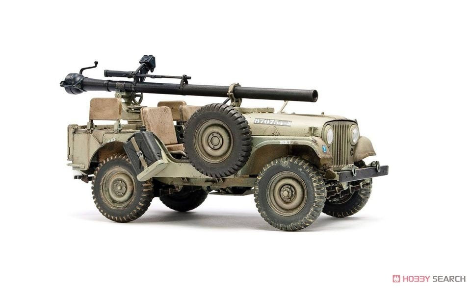 AFV Club 35S99 IDF M38A1 Series reconnaissance/fire support Jeep 1/35 – imagen 5