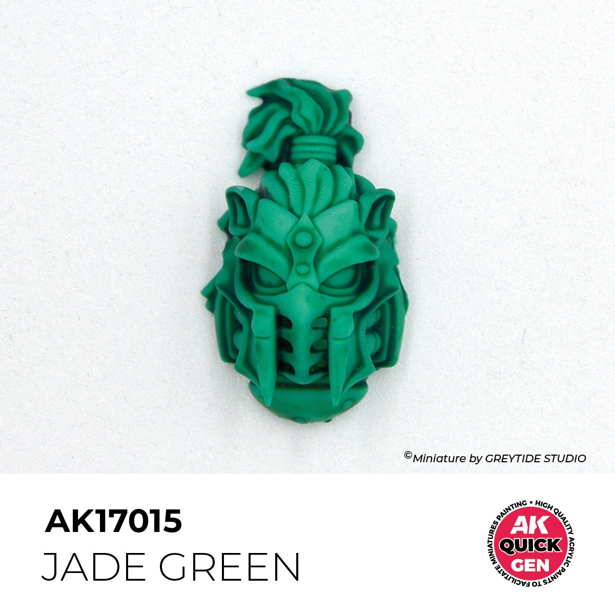 AK Interactive AK17015 JADE GREEN – QUICK GEN COLOR 18ml