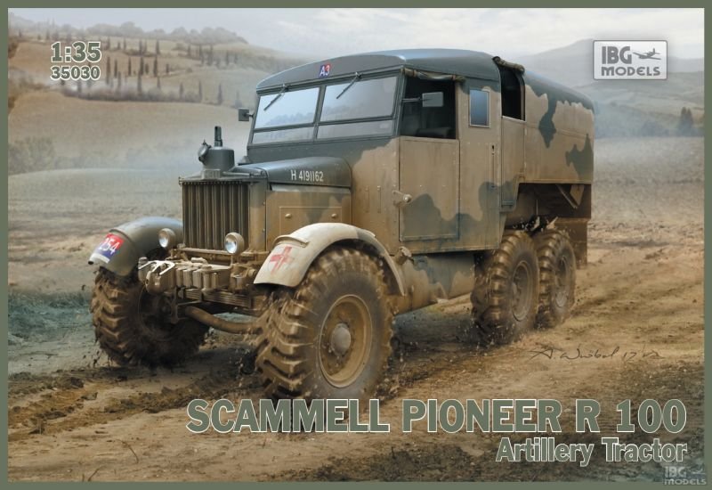IBG 35030 Scammell Pioneer R100 Artillery tractor 1/35