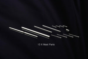 MK1 Design MS-20007 USS IOWA MAST DETAIL-UP SET 1/200 – immagine 3