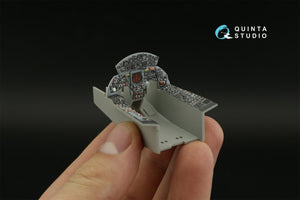 Quinta Studio QDS-32180 F-104S 3D-Printed coloured Interior on decal paper (Italeri) (small version) 1/32 – immagine 9