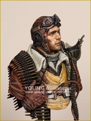 Young Miniatures YM1894 B-24 GUNNER USAAF WWII 1/10 – imagen 4