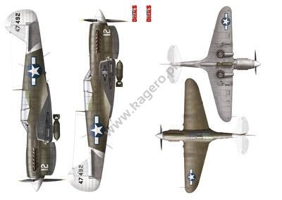 Kagero KD48009 PACIFIC P-40N WARHAWKS. Part I 1/48 – Bild 4