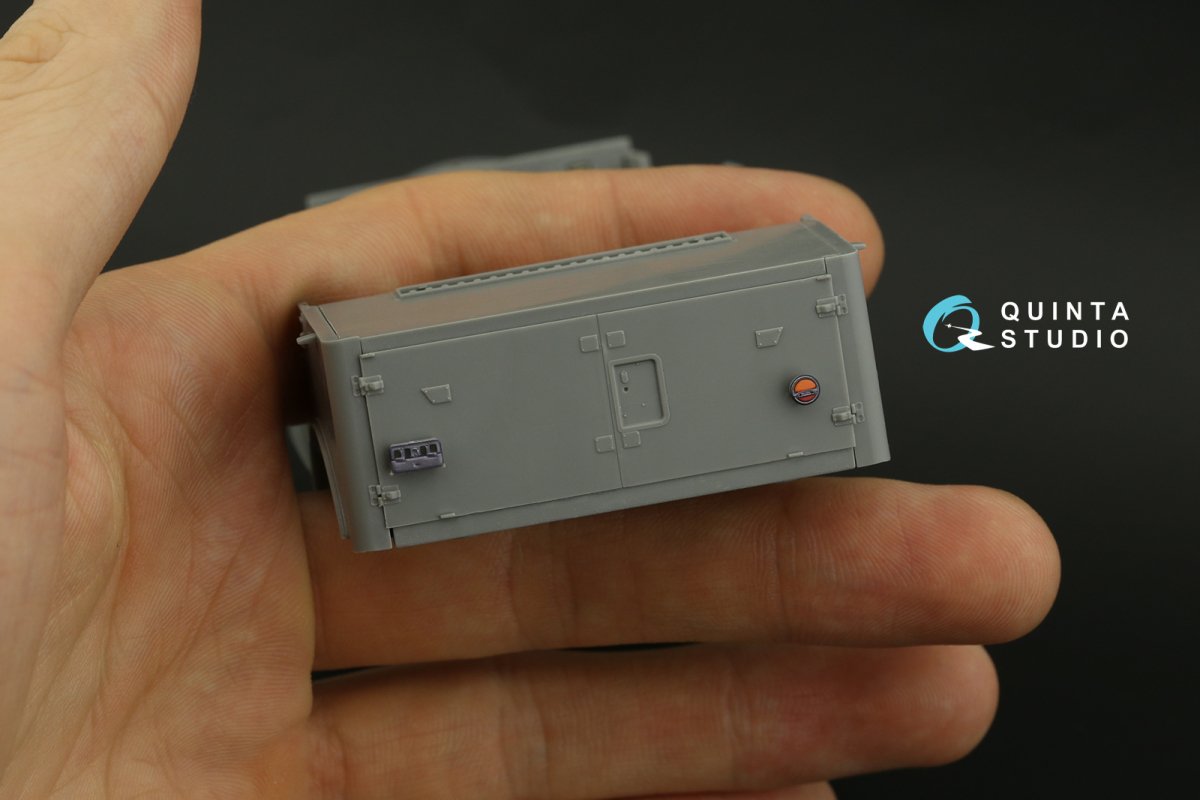 Intérieur imprimé en 3D et coloré sur papier décalcomanie Quinta Studio QD35071 Mercedes-Benz L1500A (MiniArt) 1/35  – image 7