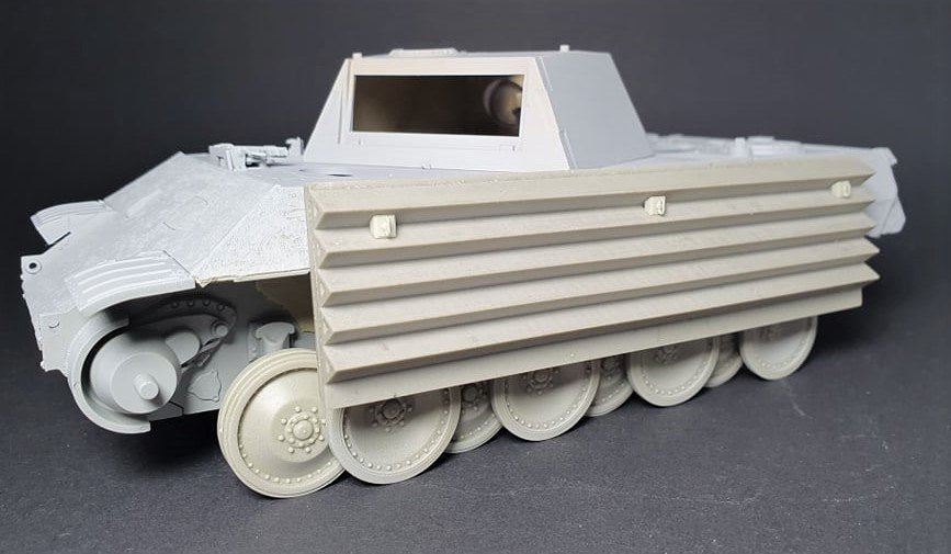 Panzer Art RE35-686 Char Panther G sapeur en bois « Bruckentafel » 1/35