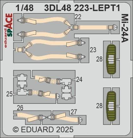 Eduard 3DL48223 Mi-24A SPACE TRUMPETER 1/48 – zdjęcie 4