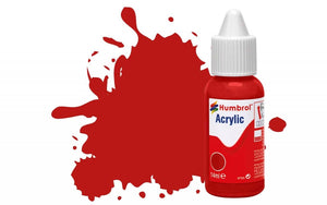 Humbrol DB0060 No 60 Scarlet - Matt - 14ml.