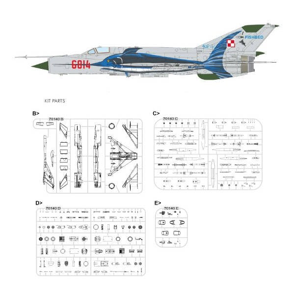 Eduard 7458 MiG-21MF Fighter Bomber Weekend edition 1/72 – Bild 2