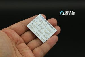 Quinta Studio QP48029 F-16 block 40/42 reinforcement plates (Kinetic 2022 tool) 1/48 – immagine 3