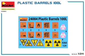MiniArt 24004 FÛTS EN PLASTIQUE 100L 1/24 – image 2