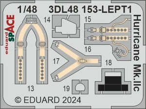 Eduard 3DL48153 Hurricane Mk. IIc SPACE HOBBY BOSS 1/48 – imagen 3