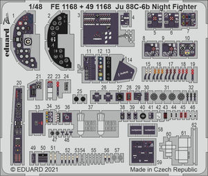 Eduard BIG49288 Ju 88C-6b Night Fighter ICM 1/48 – Bild 4