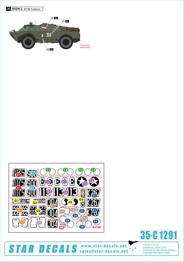 Star Decals 35-C1291 War in Caucasus 5 1/35 – zdjęcie 3