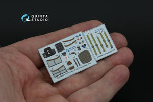 Quinta Studio QD48445 I-153 3D-Printed coloured Interior on decal paper (ICM/Hasegawa) 1/48 – immagine 3