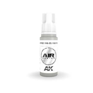 AK Interactive AK11920 MIG-25/MIG-31 GREY – AIR 17ml – immagine 2