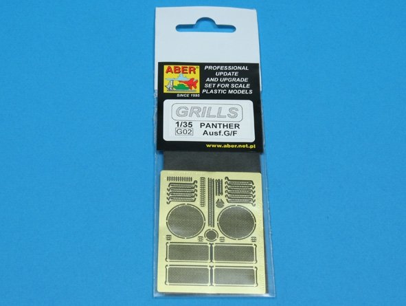 Grilles Aber 35G02 pour char allemand PzKpfw V Ausf.G/F Panther (Sd.Kfz.181) (1/35) – image 4